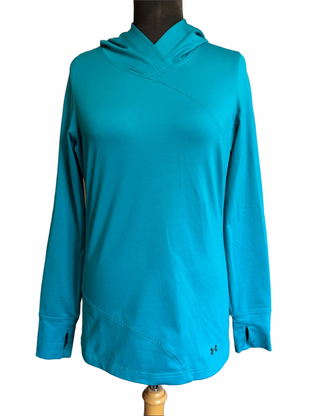 Under Armour Women’s Teal Performance Cowl Neck Hoodie